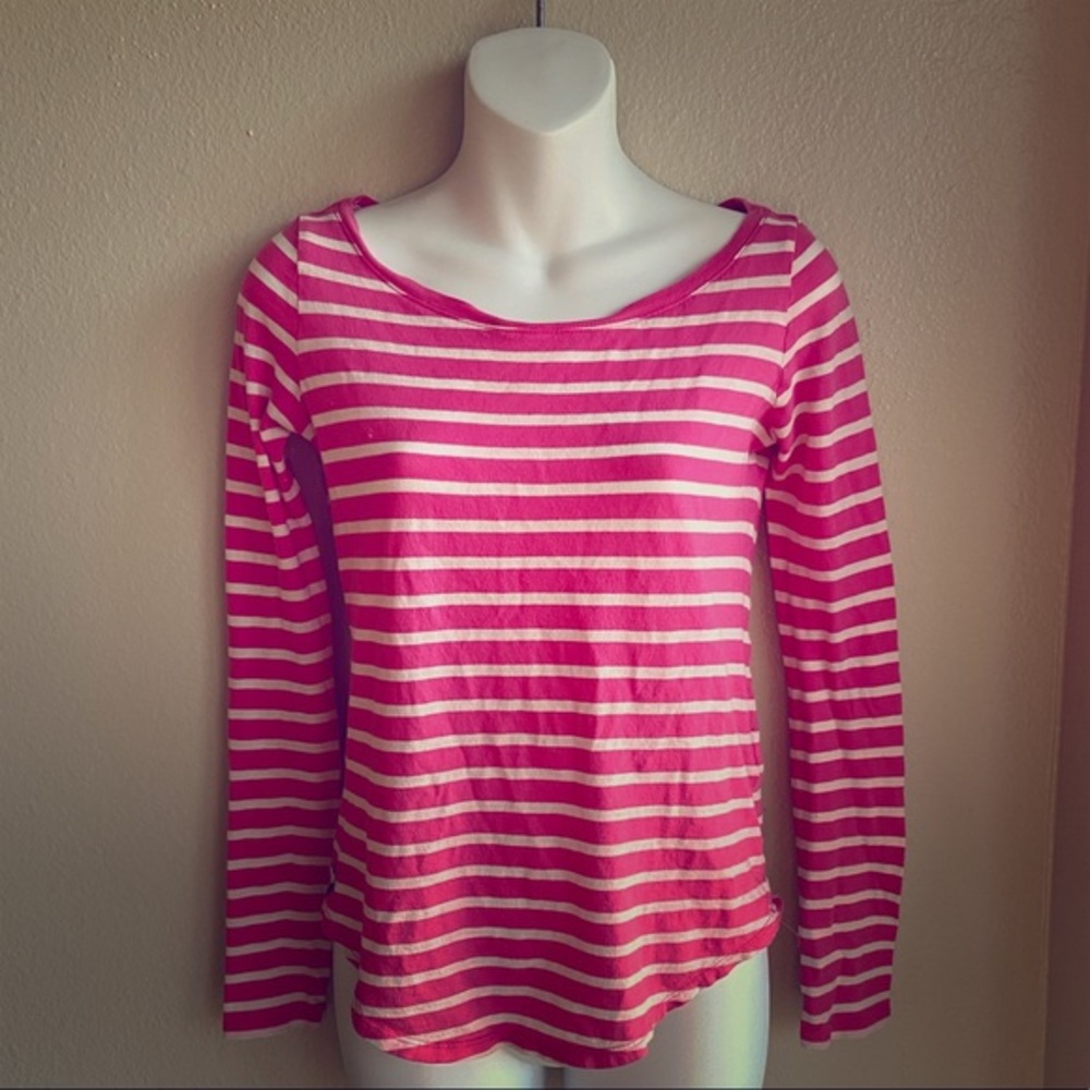 Polo Ralph Lauren pink striped size xs
